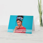 Cartão Birthday Card Photo Custom<br><div class="desc">Birthday Card Photo Custom is a Birthday card that you can recreate for yourself. Leave or Replace the Photograph with yours on the cover and replace the words on the cover and inside with yours. Personalize it.</div>