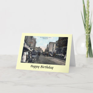 Cartão Birthday Card - Sedalia, Missouri, USA