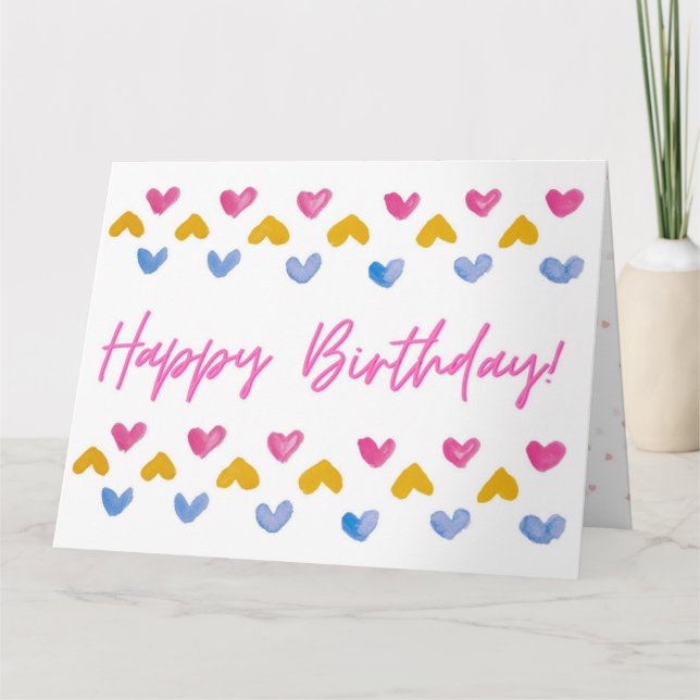 Cartão Birthday Card to someone special (Frente)