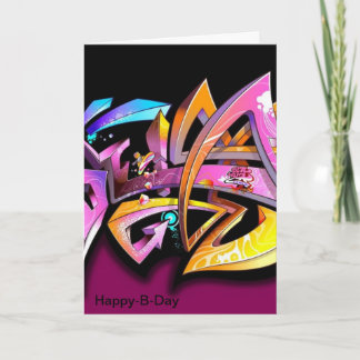 Cartão birthday cards