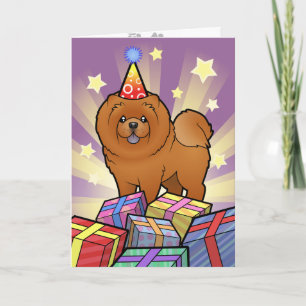 Cartão Birthday Chow Chow