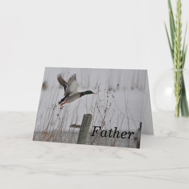 Cartão Birthday Father (Frente)