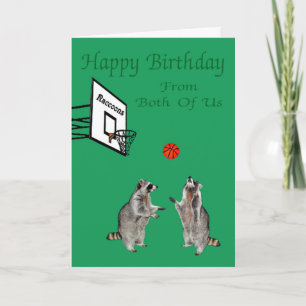Cartão Birthday From Both Of Us Greeting Card