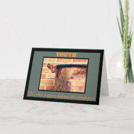 Cartão Birthday funny