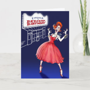 Cartão Birthday Greeting Card #1 (greeting inside)