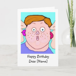 Cartão Birthday Kiss-See Custom Birthday Cards