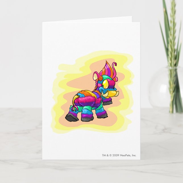 Cartão Birthday Moehog (Frente)