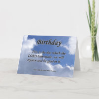 Birthday Psalm 118-24