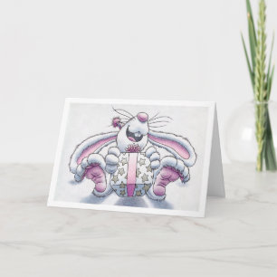 Cartão Birthday Rabbit