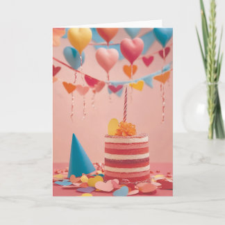 Cartão Birthday Robot Overload