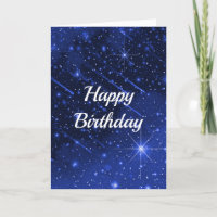 Birthday Star Galaxy