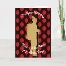 Cartão Birthday To The Next 365 Hiking Days