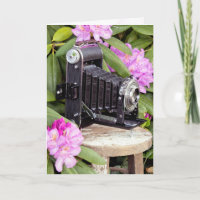 Birthday Vintage Bellows Camera