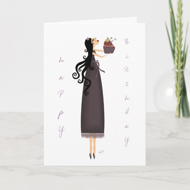 Cartão Birthday Wish (Frente)