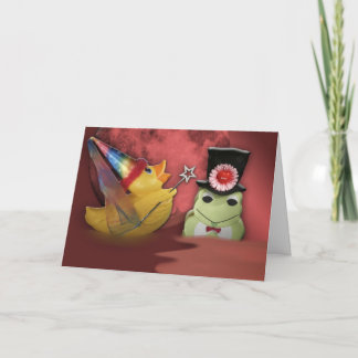 Cartão Birthday Wishes!