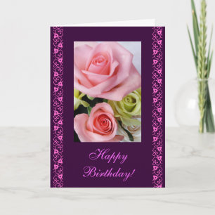 Cartão Birthday wishes
