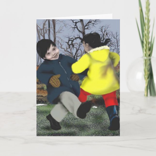 Cartão Birthday Wishes (Frente)