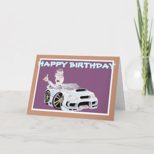 Cartão BIRTHDAYcard spangleMASSIVE I TOONS