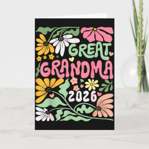 Cartão Bisavó Est. 2026 Promovida a Bisavó