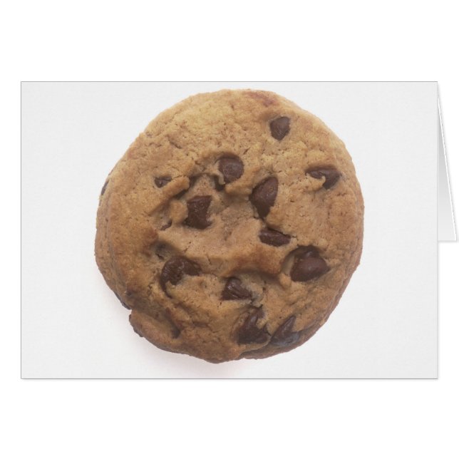 Cartão biscoito de chocolate- (Frente Horizontal)