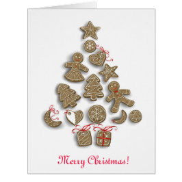 Cartão Biscoitos de Natal
