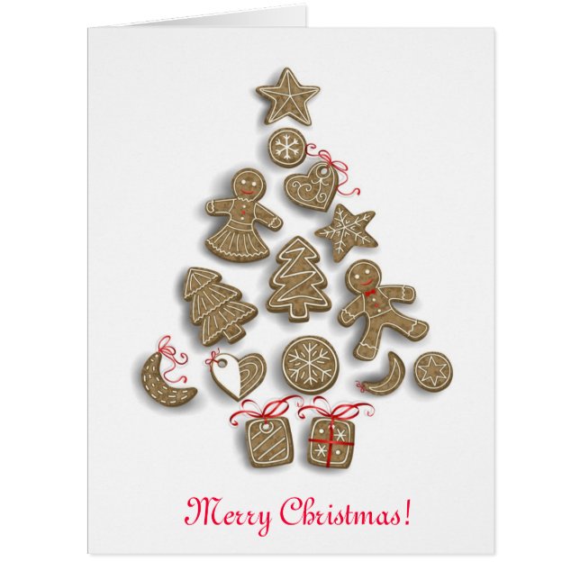 Cartão Biscoitos de Natal (Frente)