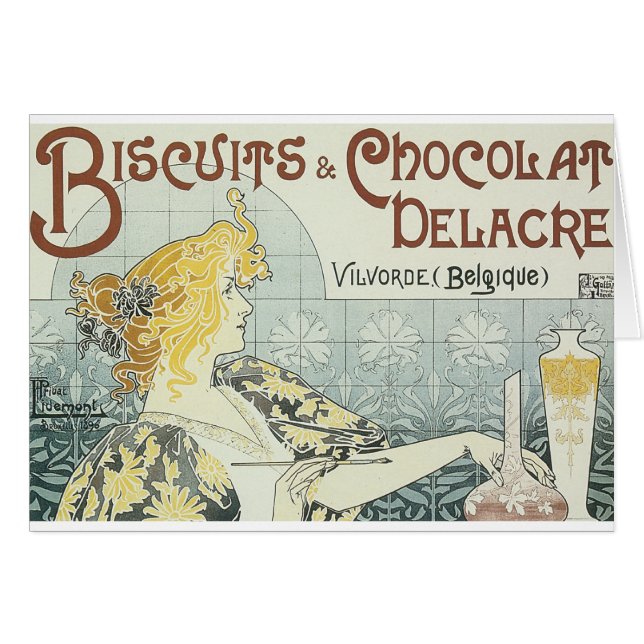 Cartão Biscoitos e Chocolat (Frente Horizontal)