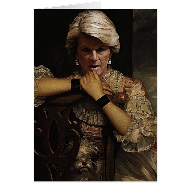 Cartão Bishop de Julie (Frente)