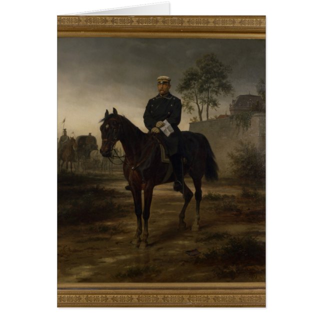 Cartão Bismarck antes de Paris, 1873 (Frente)