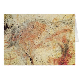 Cartão Bisonte, das cavernas em Altamira, c.15000 BC