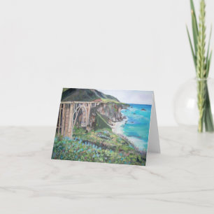 Cartão Bixby Creek Bridge - Greeting Card