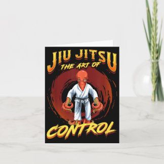 Cartão BJJ A Arte do Controle - Grappling Jiu Jitsu