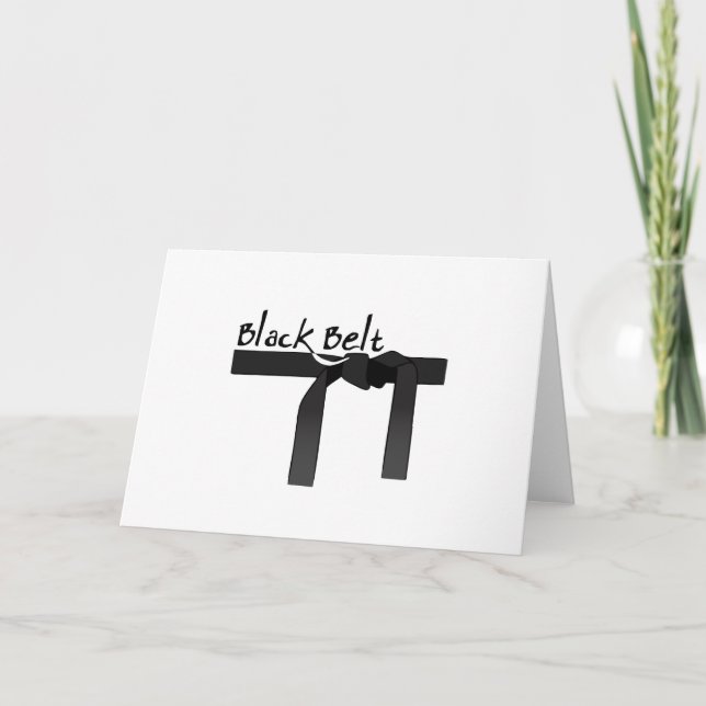 Cartão Black Belt (Frente)