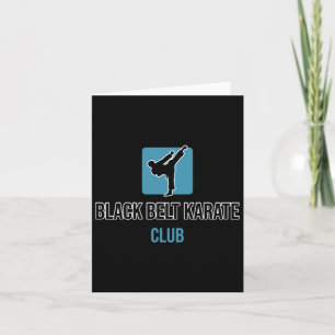 Cartão Black Belt Karate Club