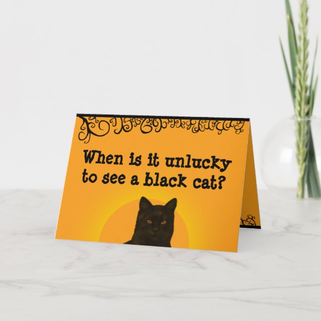Cartão Black Cat (Frente)