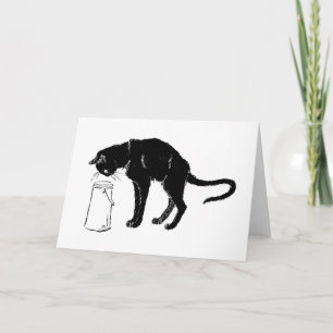 Cartão Black Cat, Alexandre Steinlen