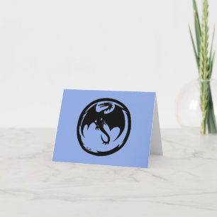 Cartão Black Dragon blue card