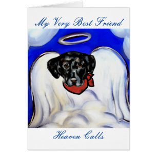 Cartão Black Labrador Retriever