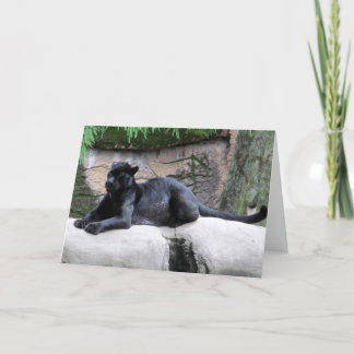 Cartão Black Panther Note Card