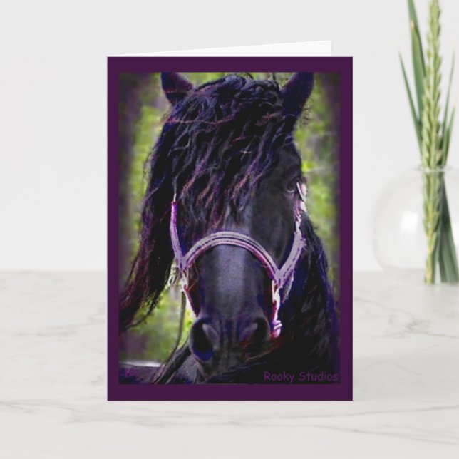Cartão Black Stallion Card (Frente)
