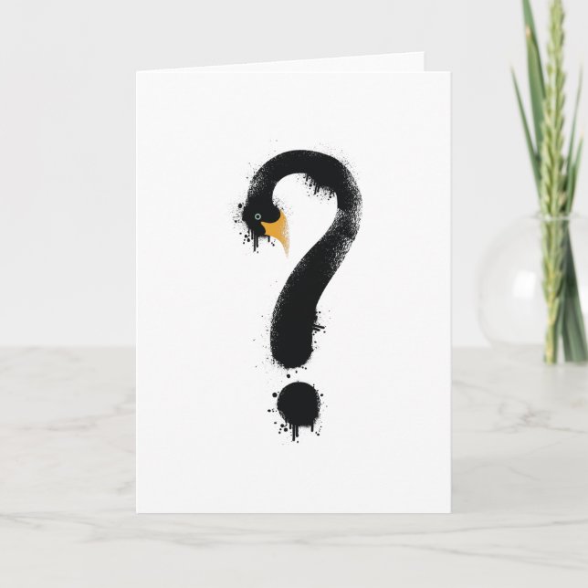Cartão Black Swan Art (Frente)