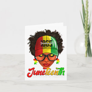 Cartão Black Women Junetet Lembrando Meus Ancestrais