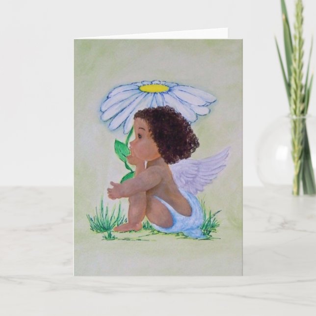 Cartão Blackberry doce Notecard (Frente)