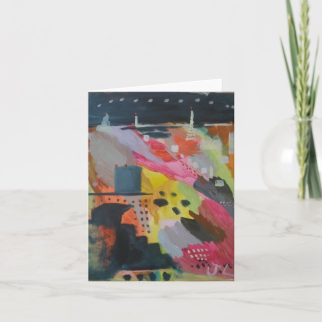 Cartão Blackbird by the Sea by Josh L. (Frente)