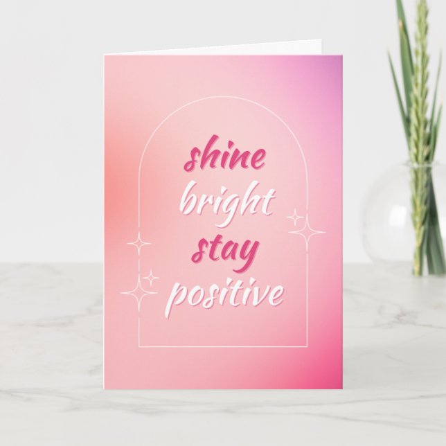 Cartão Blank Cards with a meaningful message on the front (Frente)