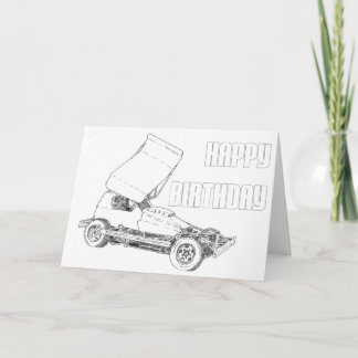 Cartão Blank F1 Birthday Card