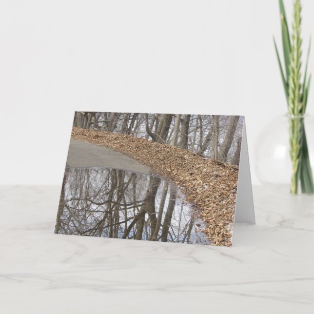 Cartão Blank Greeting Card (Frente)