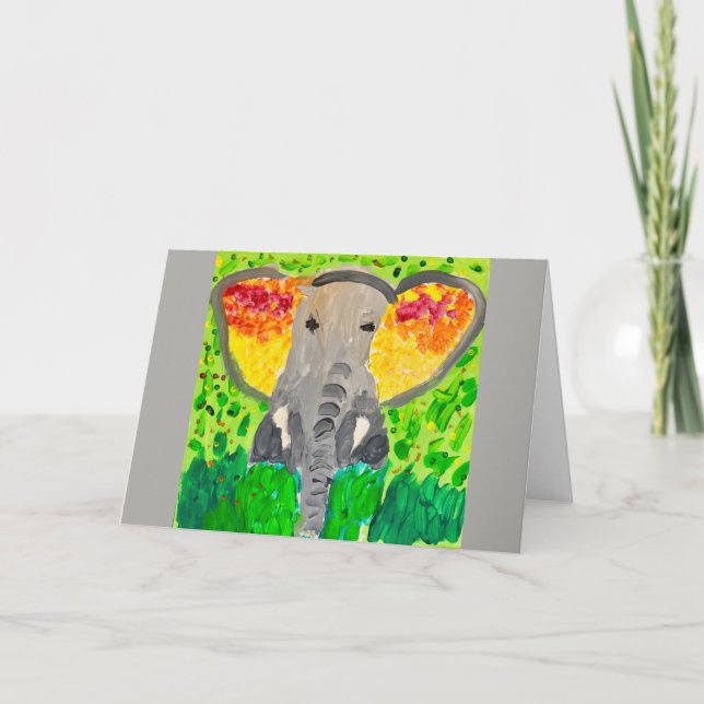 Cartão Blank greeting card for any occasion (Frente)