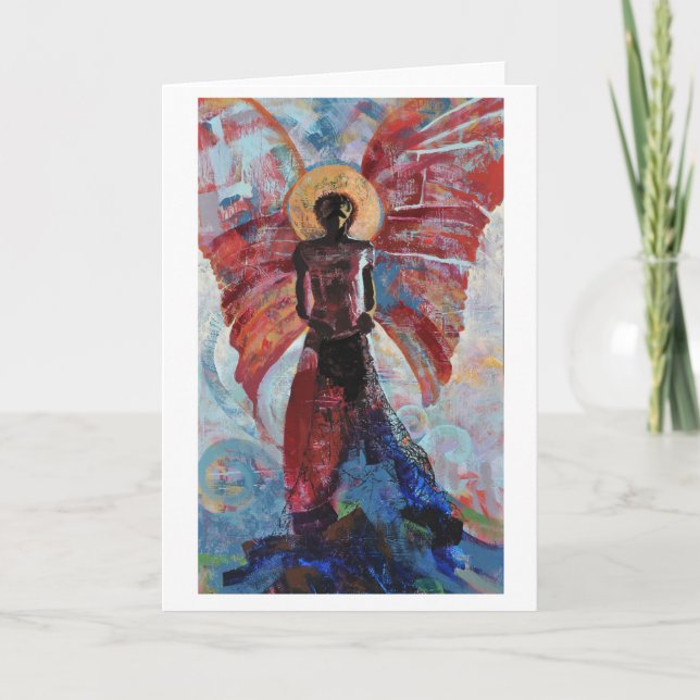 Cartão Blank Greeting Card "How Long?" (Frente)