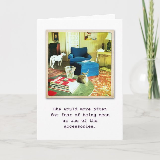 Cartão Blank Humor Card (Frente)